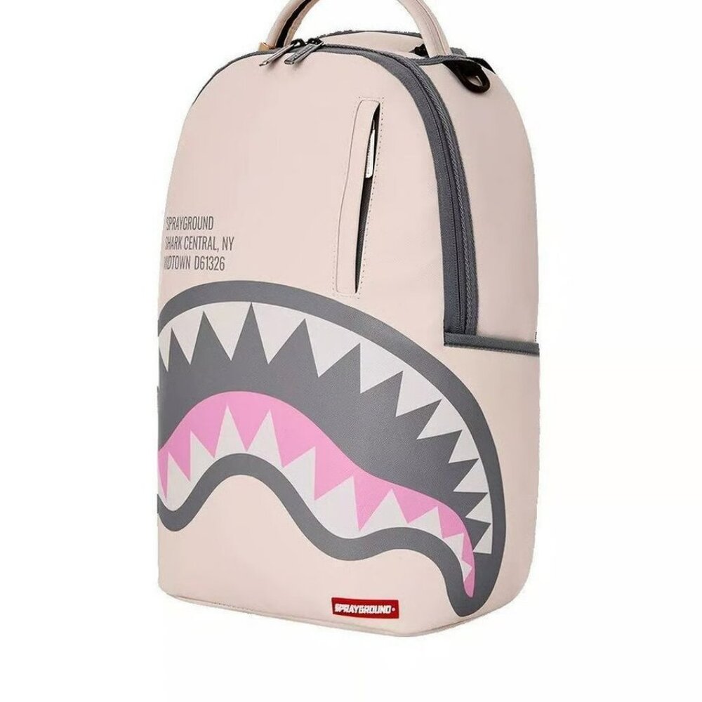 SPRAYGROUND SHARK CENTRAL ROSE BACKPACK